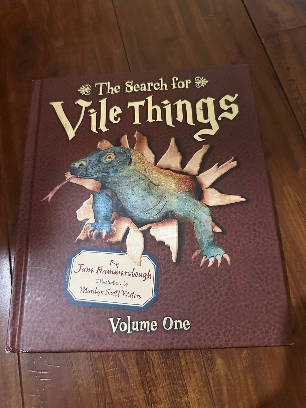 The Search for Vile Things Vol 1 LIKE NEW First Printing 2008 Hardcover OOP